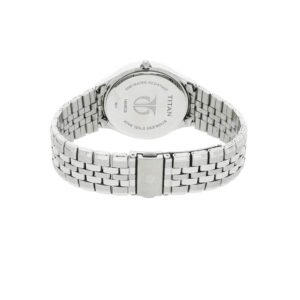 Silver Dial Silver Stainless Steel Strap Watch 1494SM01