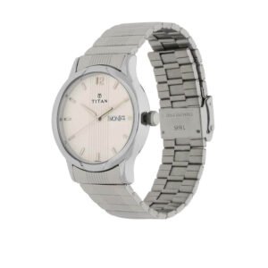 Silver Dial Silver Stainless Steel Strap Watch 1580SM03
