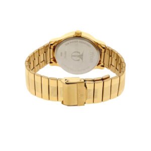 Champagne Dial Golden Stainless Steel Strap Watch 1580YM05
