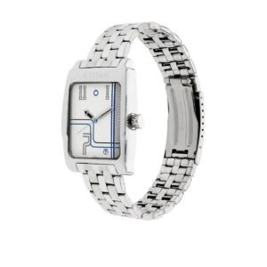 White Dial Silver Stainless Steel Strap Watch 1591SM02