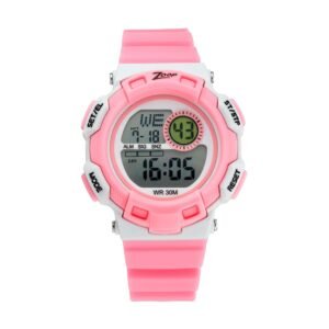 Digital Pink Strap Watch 16009PP05
