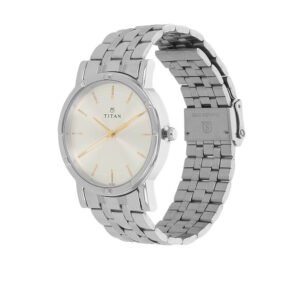 Silver Dial Silver Stainless Steel Strap Watch 1639SM01