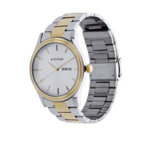 Silver Dial Two Toned Stainless Steel Strap Watch 1650BM03