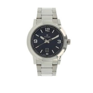 Workwear Watch with Blue Dial & Stainless Steel Strap 1730SM03