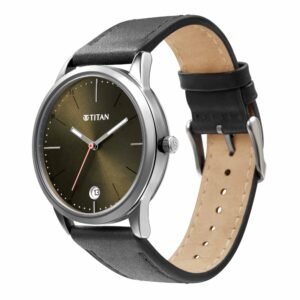 Elmnt Brown Dial Leather Strap Watch 1806SL06