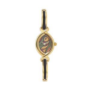 Titan Women’s ‘Raga’ Quartz Metal and Brass Casual Watch, Color:Two Tone (Model: 2251YM28)