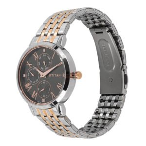 Workwear Watch with Anthracite Dial & Stainless Steel Strap 2569KM03