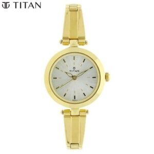Champagne Dial Golden Stainless Steel Strap Watch 2574YM01