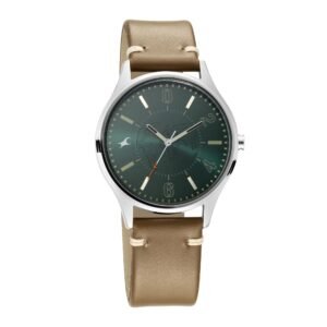 Tripster Dark Green Dial Leather Strap Watch 3237SL01