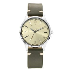 Tripster Khakee Dial Leather Strap Watch 3237SL02