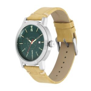 Tripster Dark Green Dial Leather Strap Watch 3245SL01
