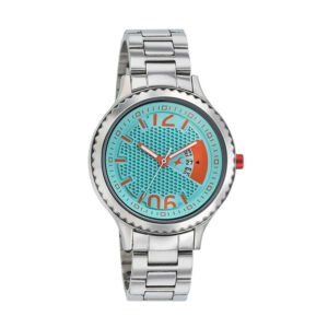 Loopholes Blue Dial Stainless Steel Strap Watch 6168SM01