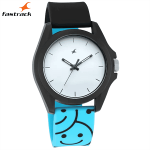 Fastrack Hashtag White Dial Analog Unisex Watches 68011PP06