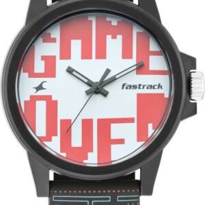 Fastrack – White Dial Analog Unisex Watch 68012PP01