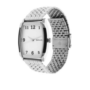 White Dial Silver Stainless Steel Strap Watch 7080SM01