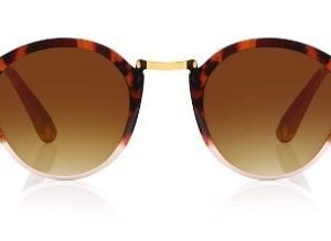 Fastrack Brown Orange Oval Sunglasses For Women C085BR2F