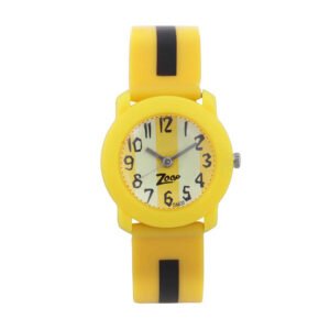 Yellow Dial Yellow Plastic Strap Watch C3025PP03