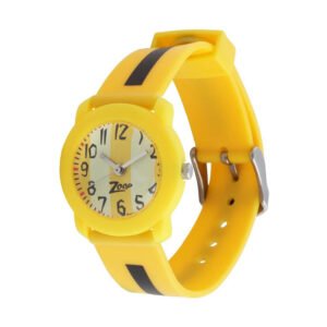 Yellow Dial Yellow Plastic Strap Watch C3025PP03