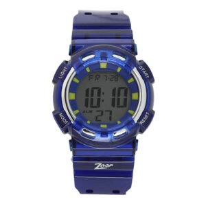 Digital Watch with Blue Strap C3026PP02