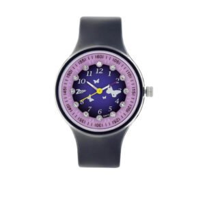 Multicoloured Dial Watch with Plastic Case C4038PP01