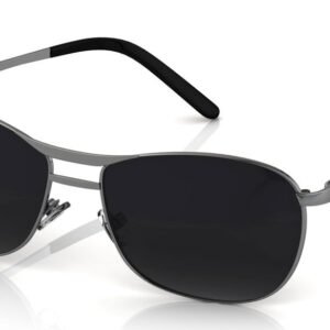 Fastrack Grey Navigator Sunglasses For Men M032BK2