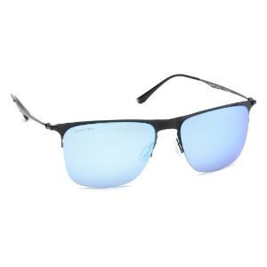 Fastrack Black Rectangle Sunglasses For Men M145BU3