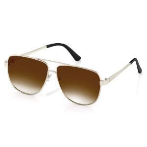 Fastrack Silver Wayfarer Sunglasses For Men M183BR1