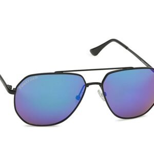 Fastrack Black Aviator Sunglasses For Unisex M186BU1