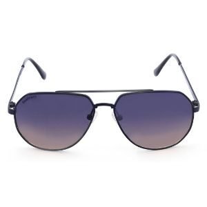 Fastrack Blue Aviator Sunglasses For Men M198BR2