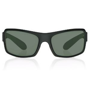 Fastrack Black Wraparound  Sunglasses For Men P117BK2