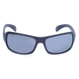 Fastrack Black Wraparound Sunglasses For Men P117BK4P