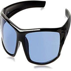 Fastrack Black Wraparound Sunglasses For Men P223BU2