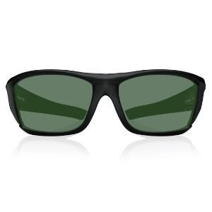 Fastrack Black Wraparound Sunglasses Men P223GR3P