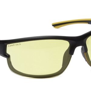 Fastrack Black Sports Sunglasses For Men P384YL3