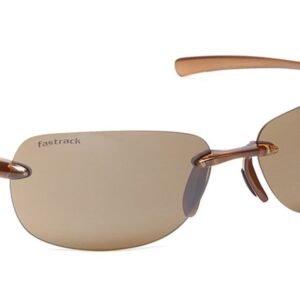 Fastrack Brown Sports Sunglasses For Men R055SL2