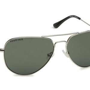 Fastrack Silver Aviator Sunglasses For Men M172GR1