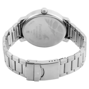 FASTRACK Silver Dial Stainless Steel Strap Watch for Guys 3222SM01