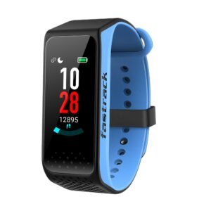 REFLEX 3.0 DUAL TONED SMART BAND IN MIDNIGHT BLACK & BLUE ACCENT 90067PP01