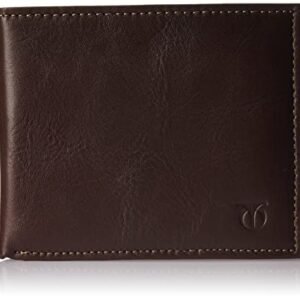 Titan Brown Leather Bifold Wallet for Men TW169LM1BR