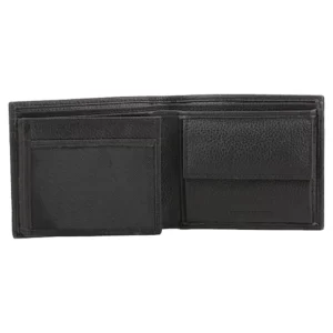 Titan Black Leather  Bifold Wallet for Men TW209LM1BK