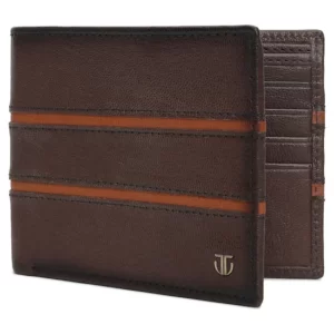 Titan Brown Bifold Leather RFID Protected Wallet for Men TW270LM1BR