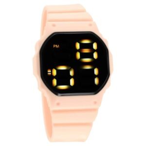 Zoop Digital Watch with Pink Plastic Strap Watch for Kids 16024PP02