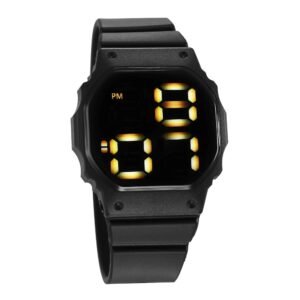 Zoop Digital Watch with Black Plastic Strap Watch for Kids 16024PP03