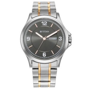 Titan Stainless Steel Analog Wrist Watch 1870KM02