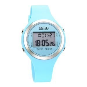 Zoop Kids Digital Dial Silicone Strap Watch for Unisex 26024PP03
