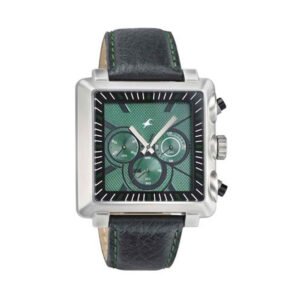 Fastrack Chronograph Green Dial Men’s Watch-3111SL02