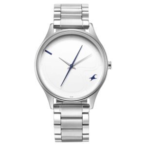 Fastrack Stunners Dial Analog Watch with Silver strap 3290SM01