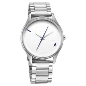 Fastrack Stunners Dial Analog Watch with Silver strap 3290SM01