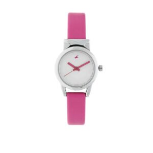 Fastrack White Dial Analog Watch for Women 6088SL01