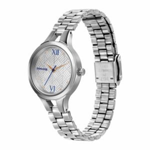 Sonata Workwear Analog Watch with White for Women 8151SM06